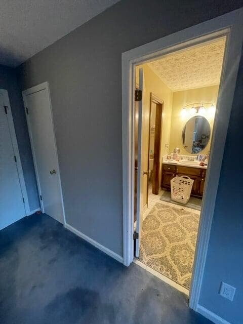 Bathroom Remodel - Canton, GA - Hallway View Before