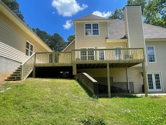Deck Remodel - Canton, GA - Front View