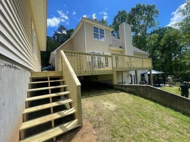 Deck Remodel - Canton, GA - Walk-Up View